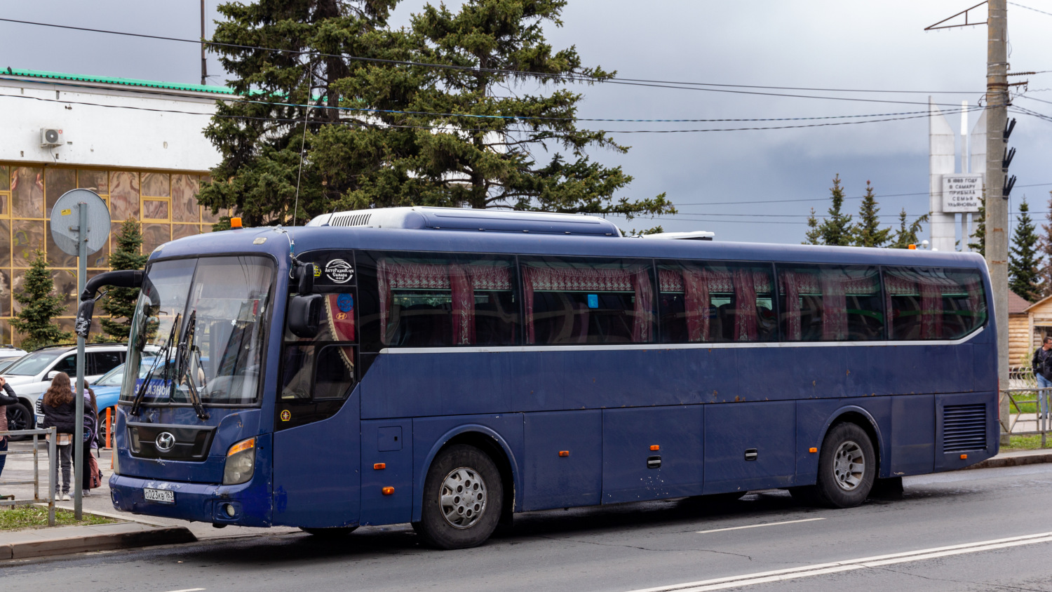 Самарская область, Hyundai Universe Space Luxury № О 023 КВ 163 Самарская область, Hyundai Universe Space Luxury № О 023 КВ 163