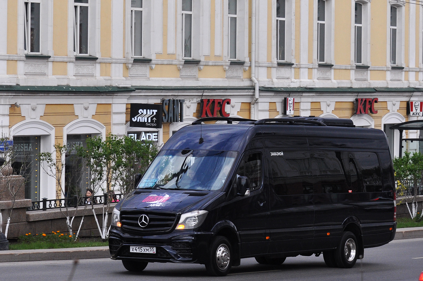 Омская область, Луидор-223602 (MB Sprinter) № Х 415 ХМ 55