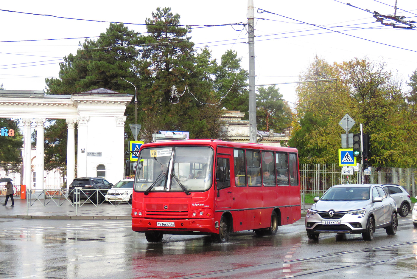 Краснодарский край, ПАЗ-320402-04 № А 914 КА 193