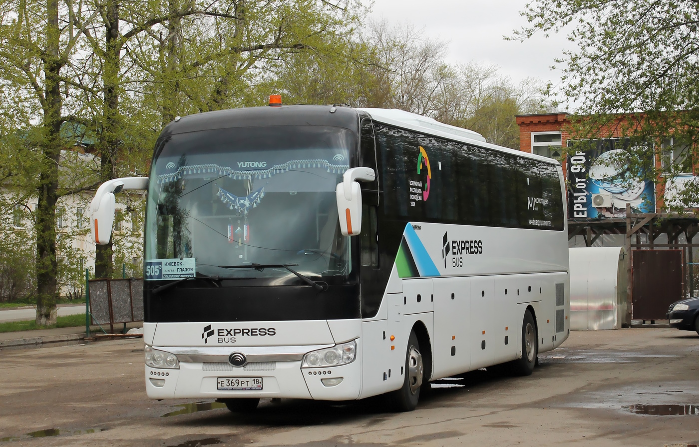 Удмуртия, Yutong ZK6122H9 № Е 369 РТ 18