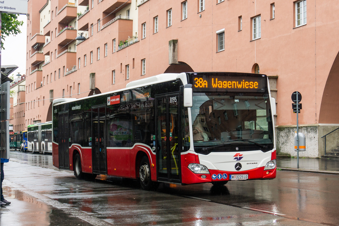 Австрия, Mercedes-Benz Citaro C2 № 8195