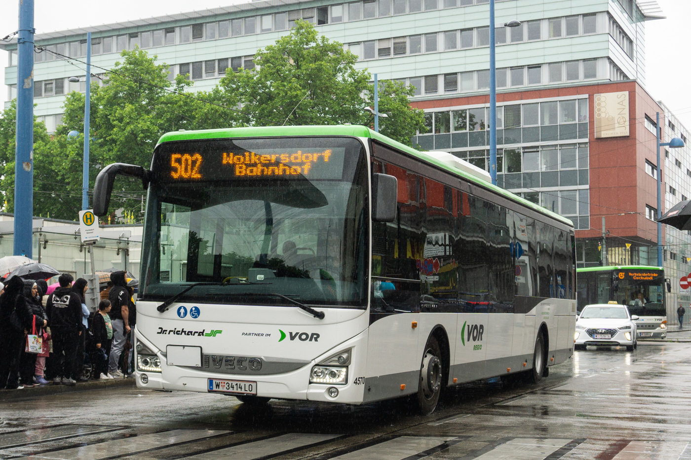 Austrija, IVECO Crossway LE LINE 12M Nr. 4570