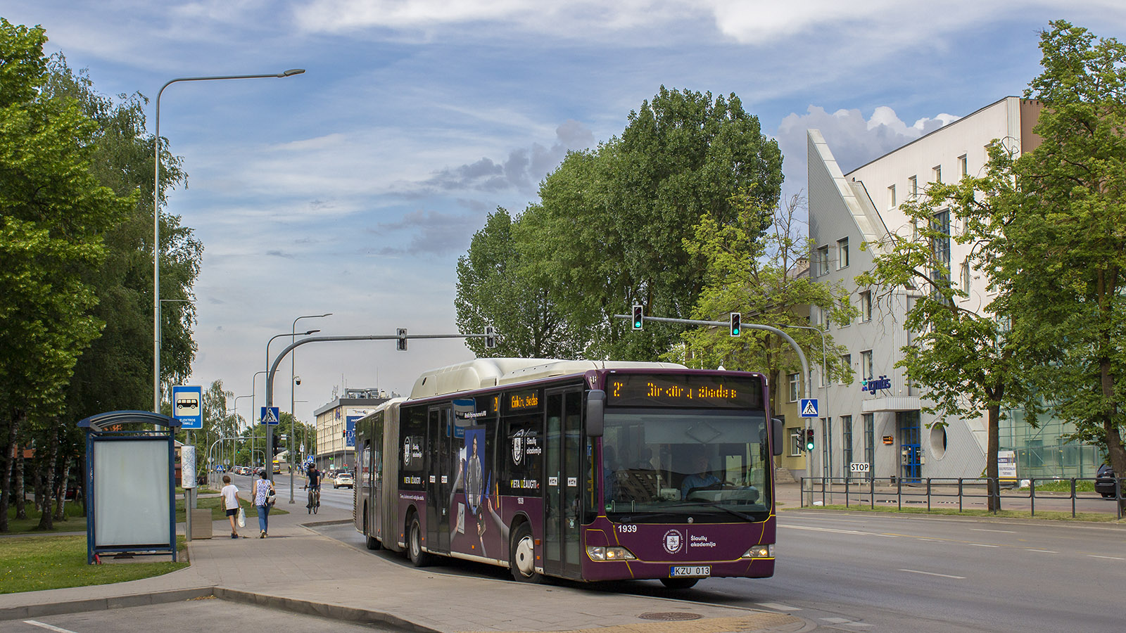Литва, Mercedes-Benz O530G Citaro facelift G CNG № 1939