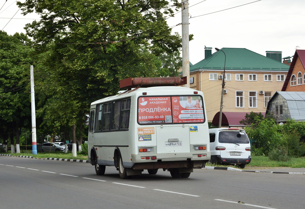 Краснодарский край, ПАЗ-32054 № Н 489 АР 123