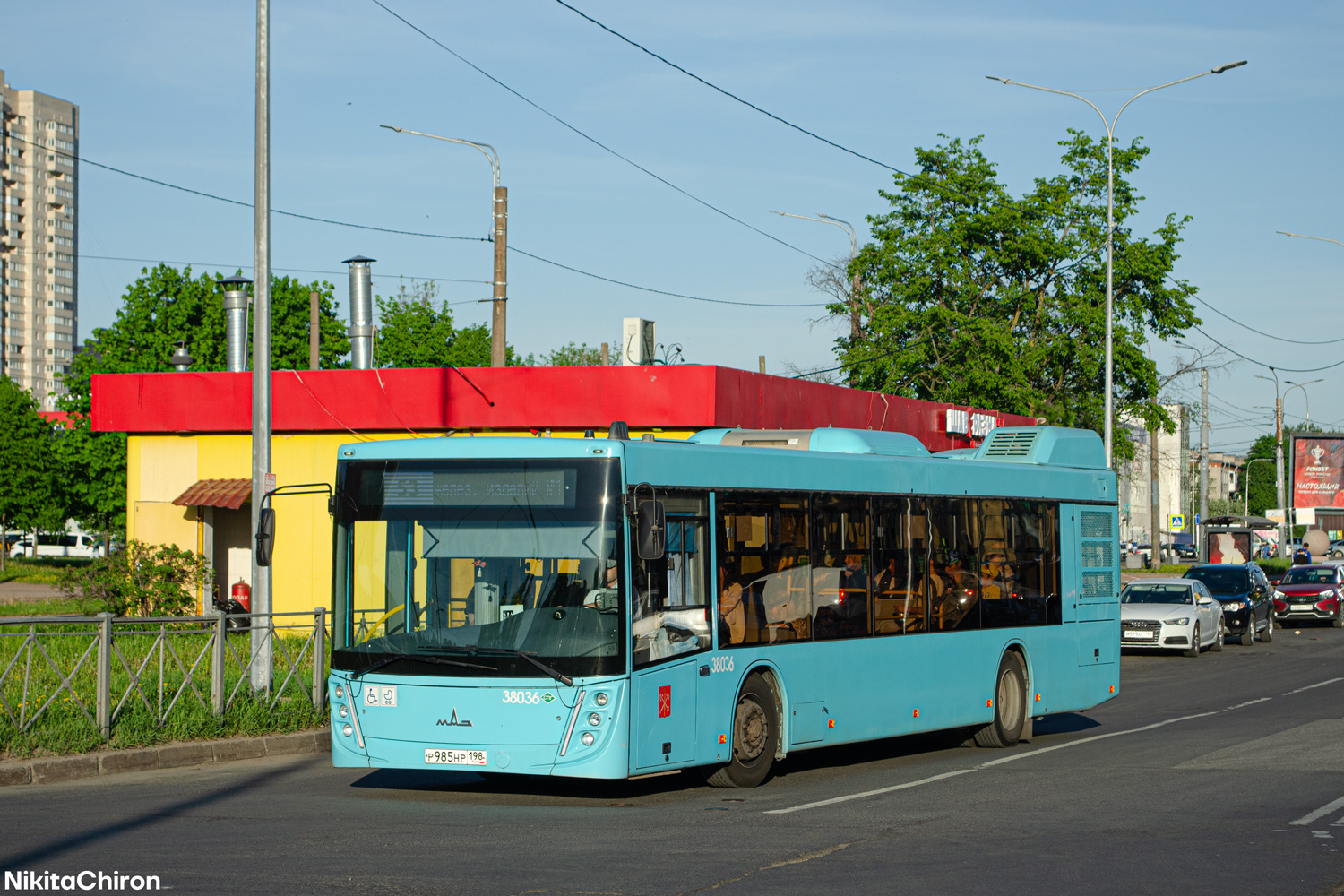 Санкт-Петербург, МАЗ-203.945 № 38036