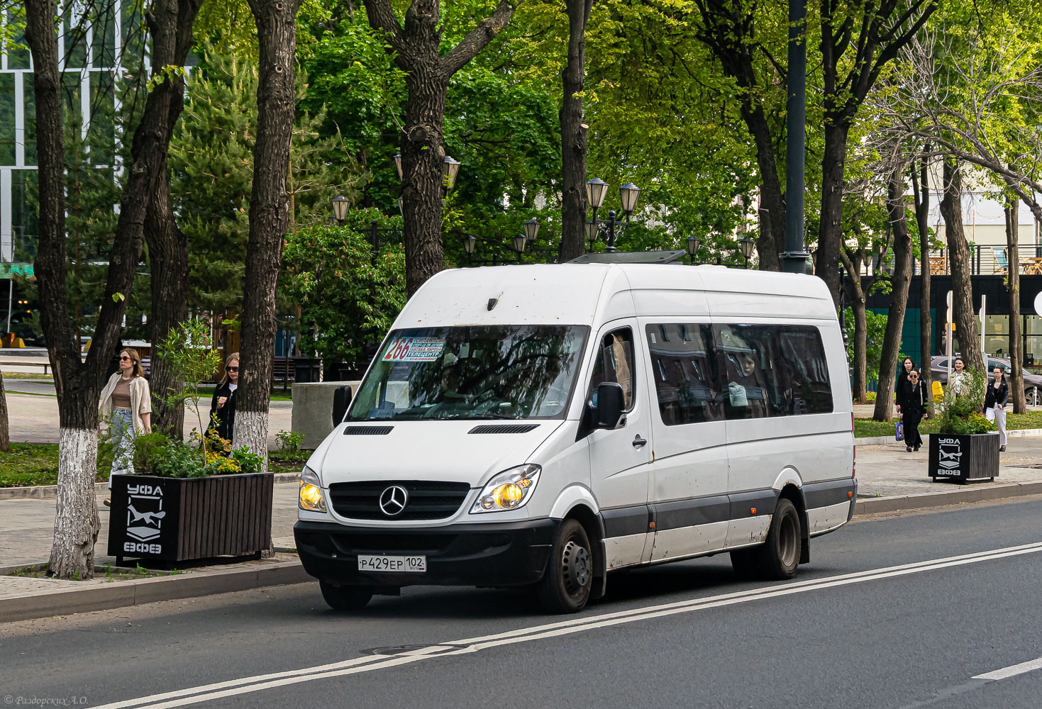 Башкортостан, Луидор-22360C (MB Sprinter) № Р 429 ЕР 102