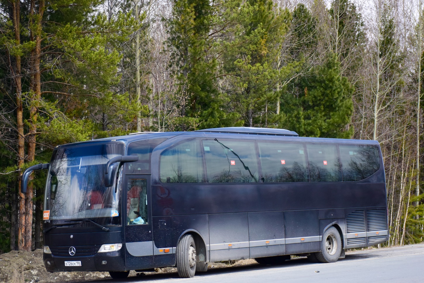 Ханты-Мансийский АО, Mercedes-Benz O580-15RHD Travego № В 726 ЕК 186
