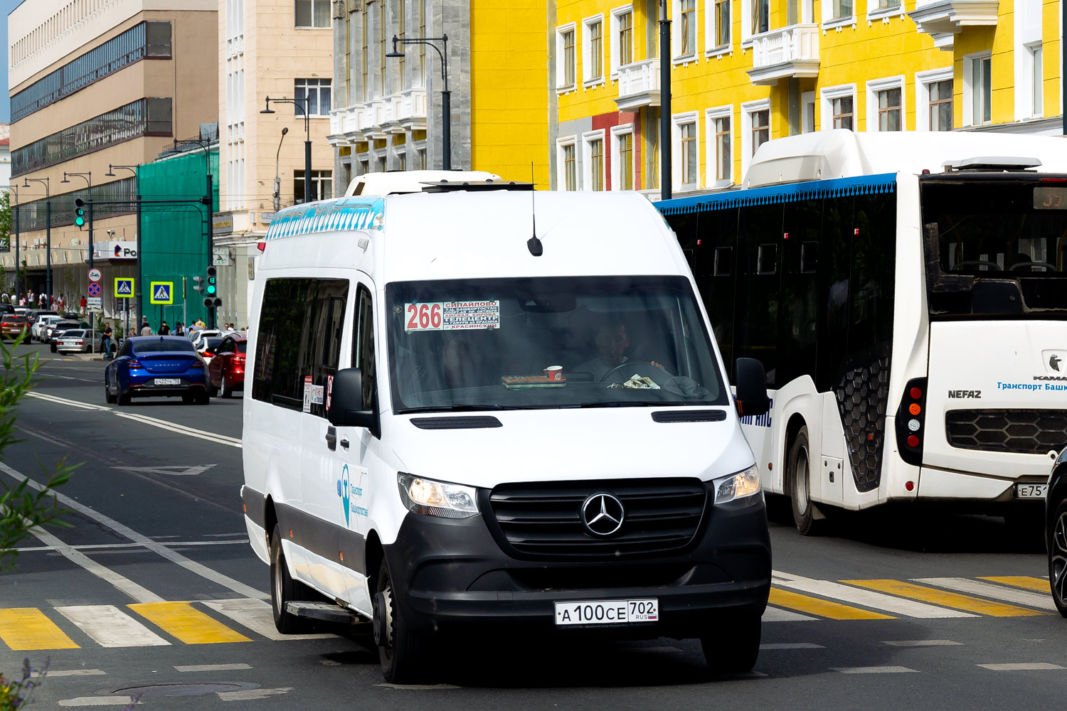 Башкортостан, Луидор-2236XA (MB Sprinter) № А 100 СЕ 702