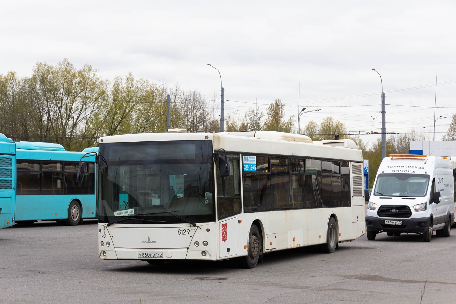 Санкт-Петербург, МАЗ-203.085 № 8129