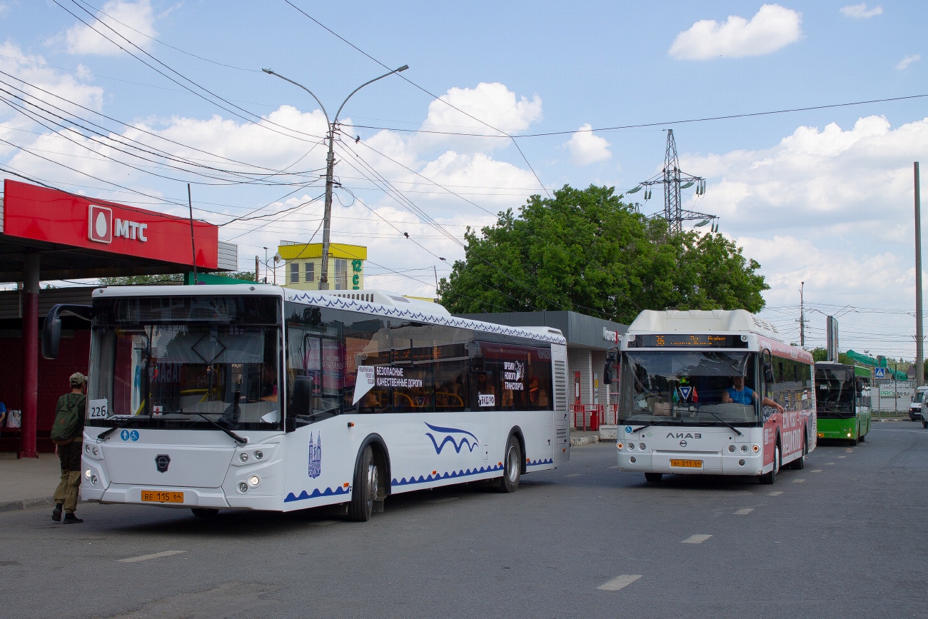 Саратовская область, ЛиАЗ-5292.65 № ВЕ 115 64