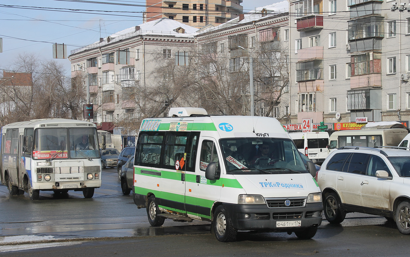 Челябинская область, FIAT Ducato 244 CSMMC-RLL, -RTL № О 461 ТУ 174