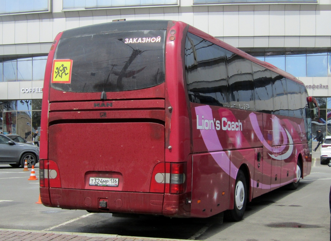Воронежская область, MAN R07 Lion's Coach RHC414 № Т 324 МР 136