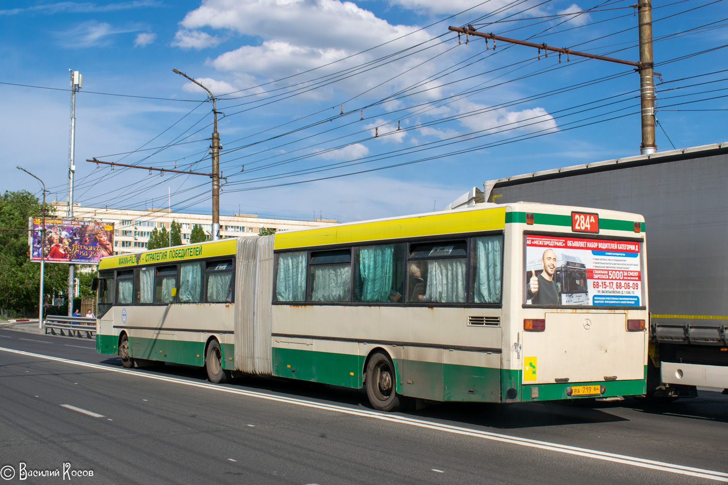 Saratov region, Mercedes-Benz O405G č. ВА 719 64