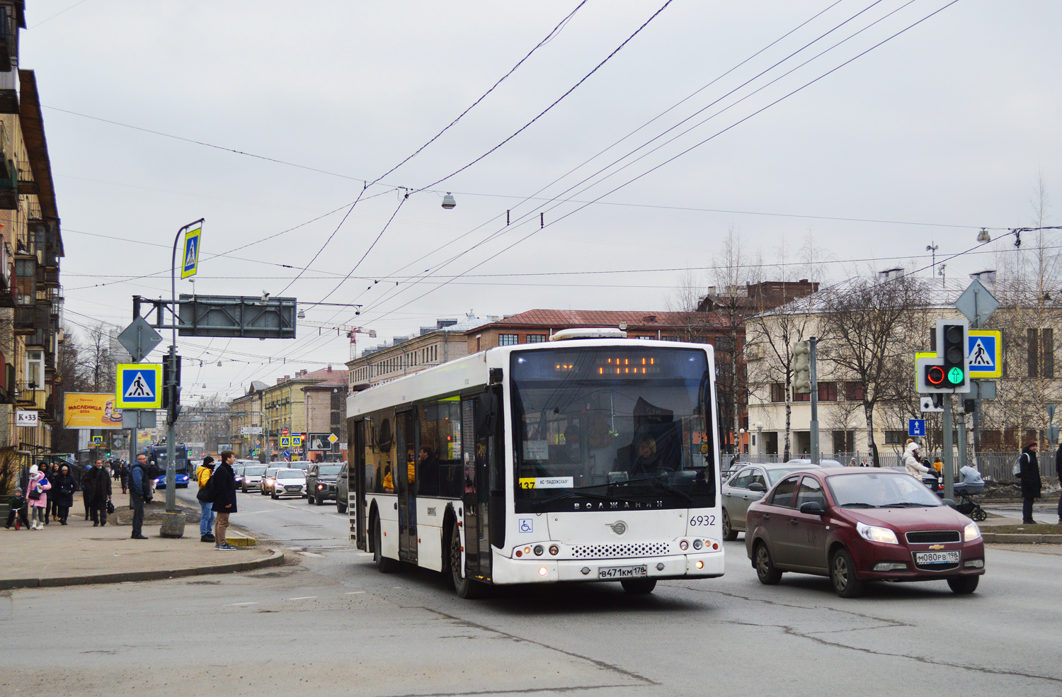 Санкт-Петербург, Волжанин-5270-20-06 "СитиРитм-12" № 6932