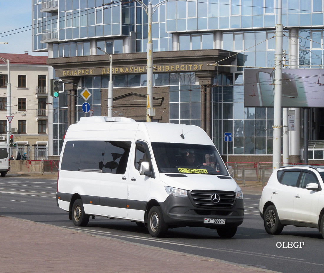 Минск, Mercedes-Benz Sprinter W907 № АТ 8999-7