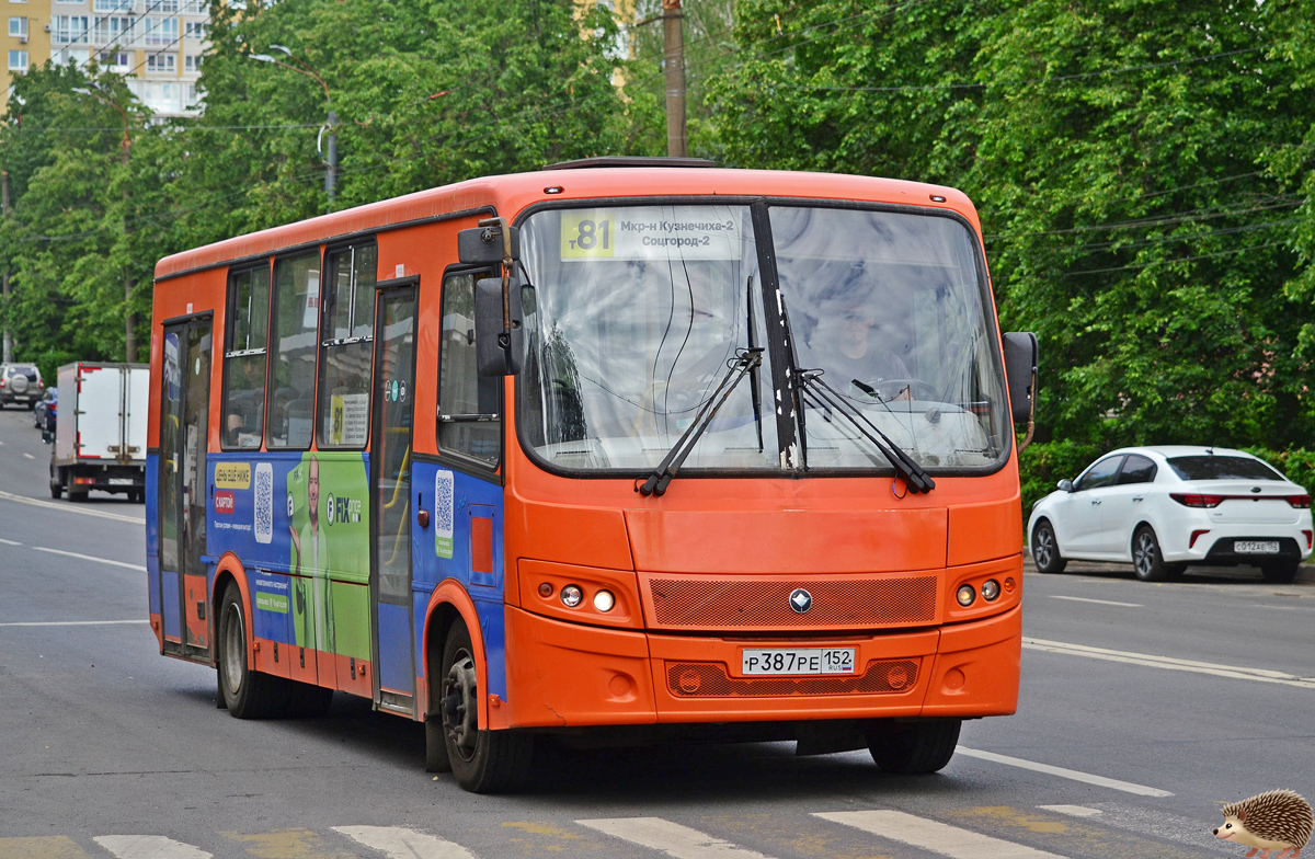 Нижегородская область, ПАЗ-320414-05 "Вектор" № Р 387 РЕ 152