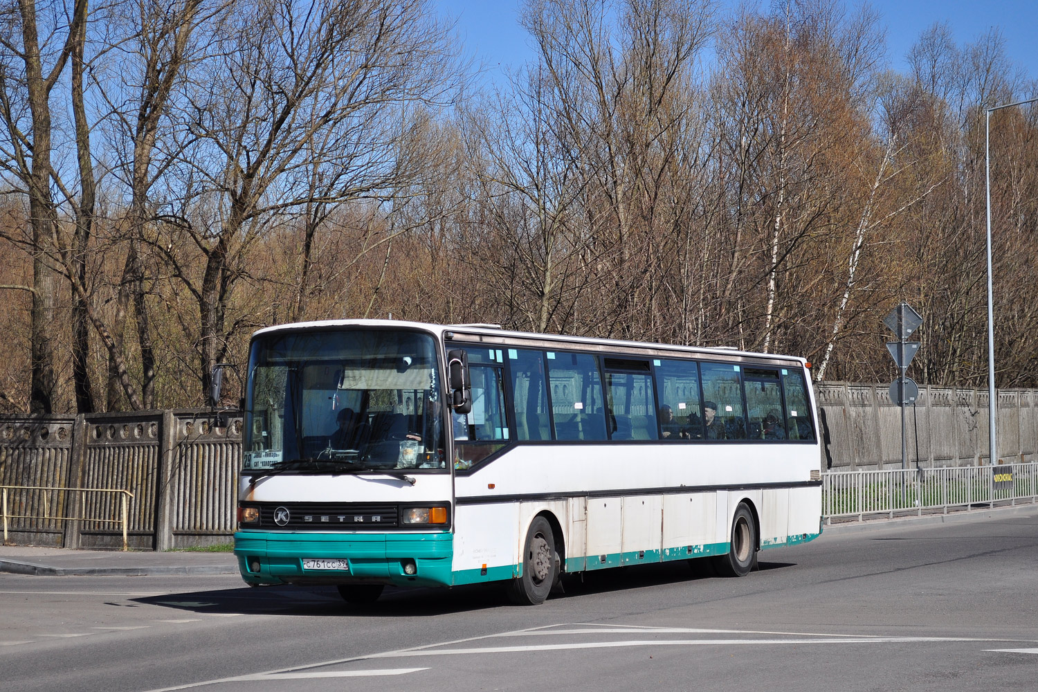 Калининградская область, Setra S215UL № С 761 СС 39 Калининградская область, Setra S215UL № С 761 СС 39