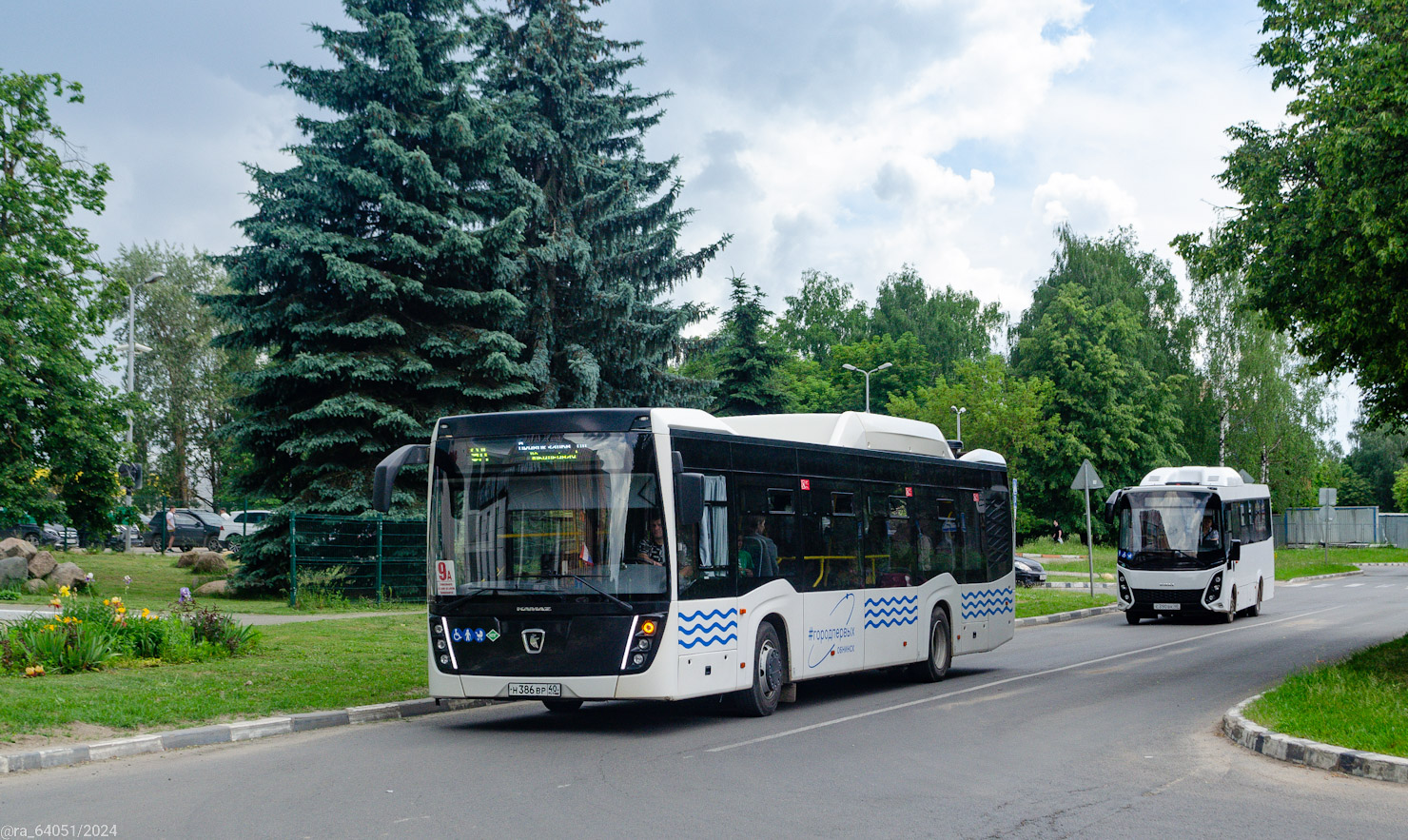 Калужская область, НефАЗ-5299-40-57 (CNG) № Н 386 ВР 40