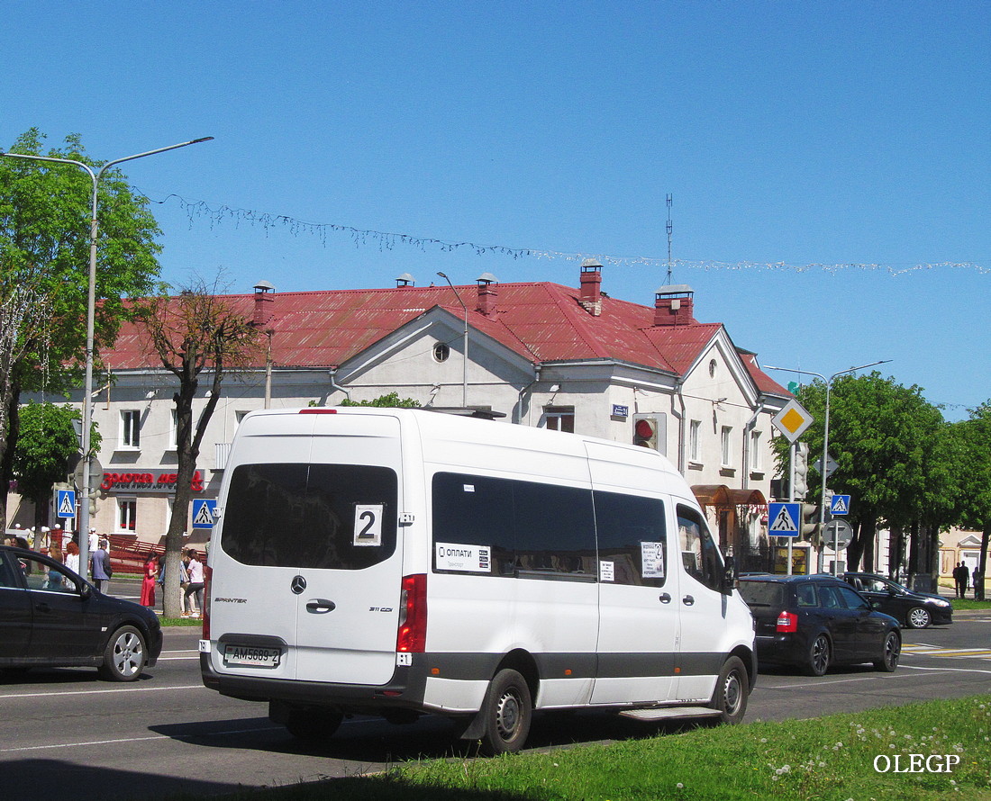 Витебская область, Mercedes-Benz Sprinter W907 № АМ 5689-2