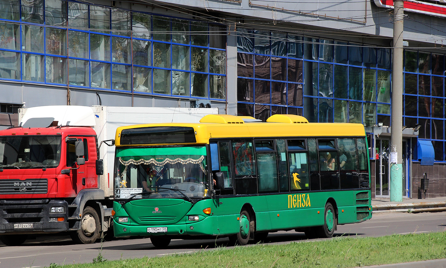 Penza region, Scania OmniLink I (Scania-St.Petersburg) č. С 190 МТ 58