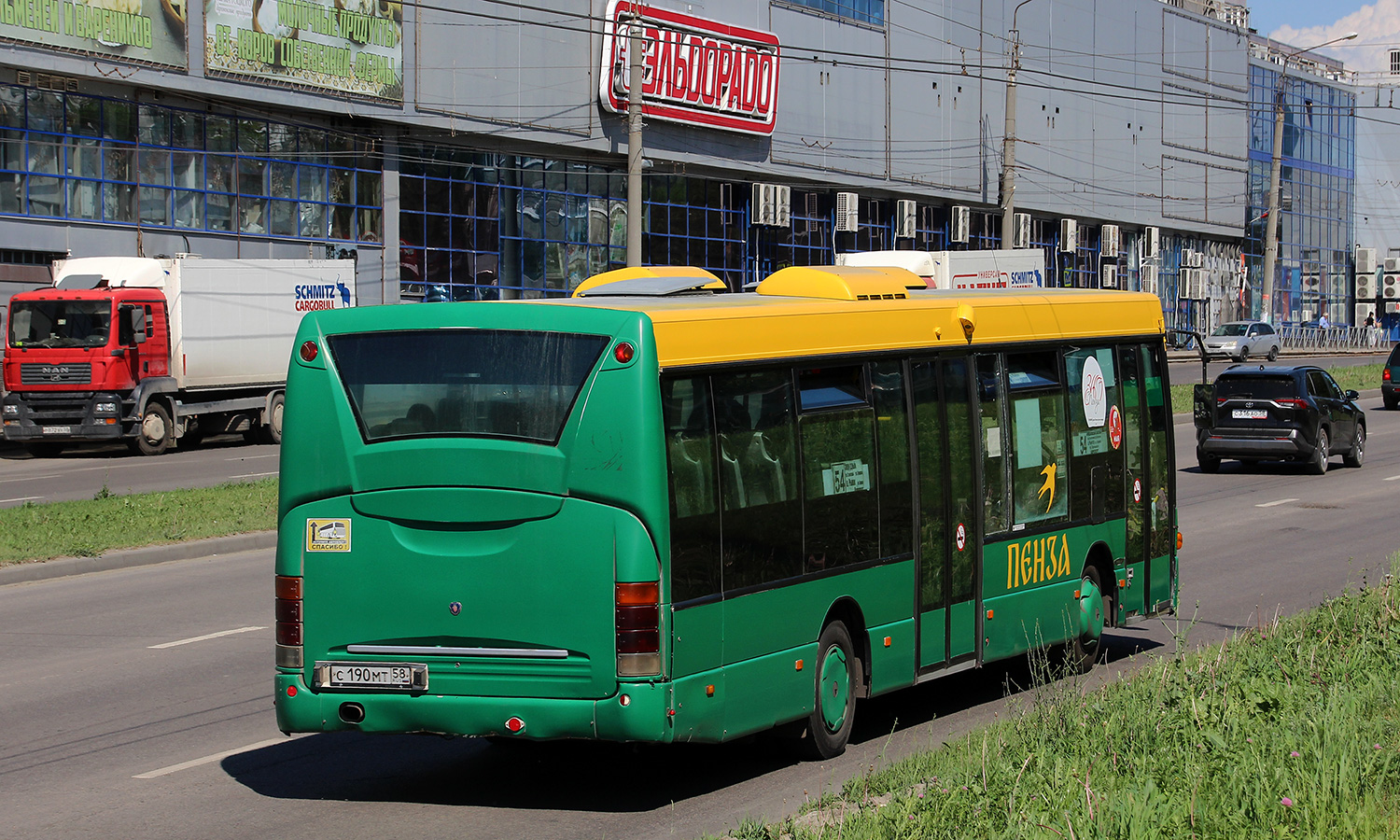 Penza region, Scania OmniLink I (Scania-St.Petersburg) № С 190 МТ 58