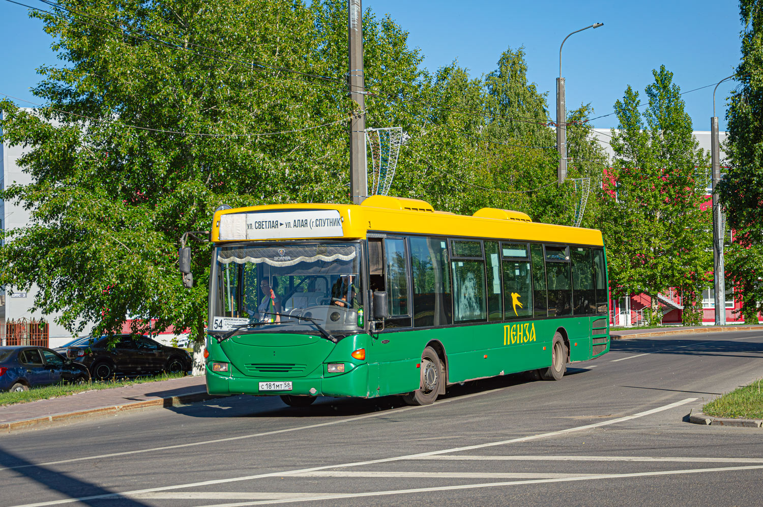 Пензенская область, Scania OmniLink I (Скания-Питер) № С 181 МТ 58