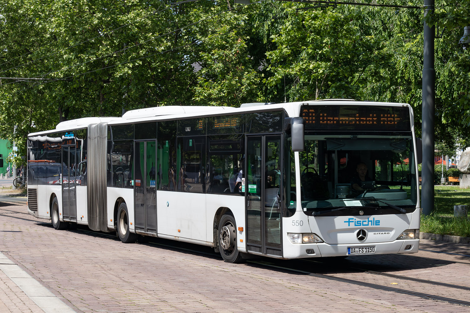 Гессен, Mercedes-Benz O530G Citaro facelift G № 550