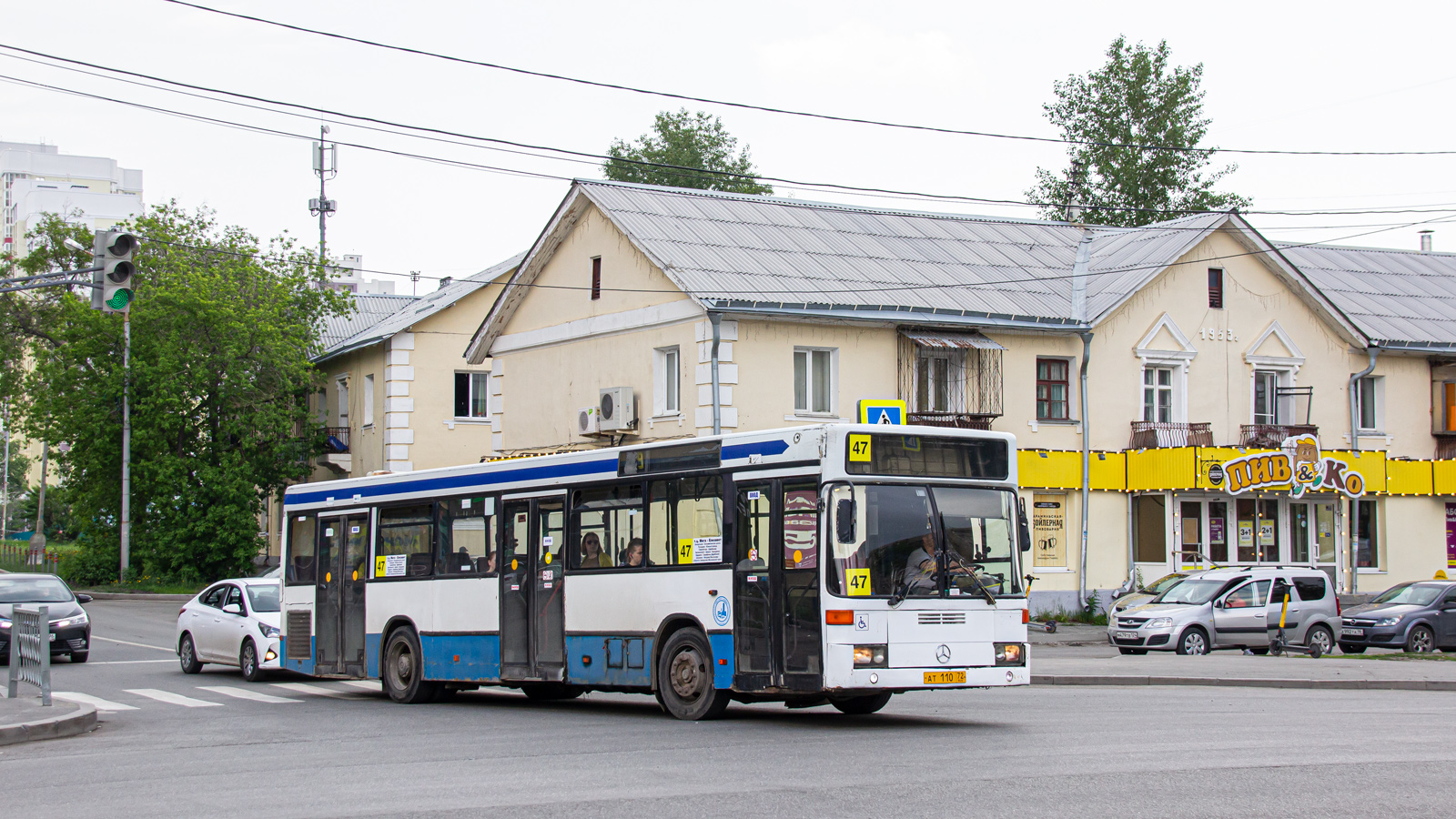 Свердловская область, Mercedes-Benz O405N № АТ 110 72