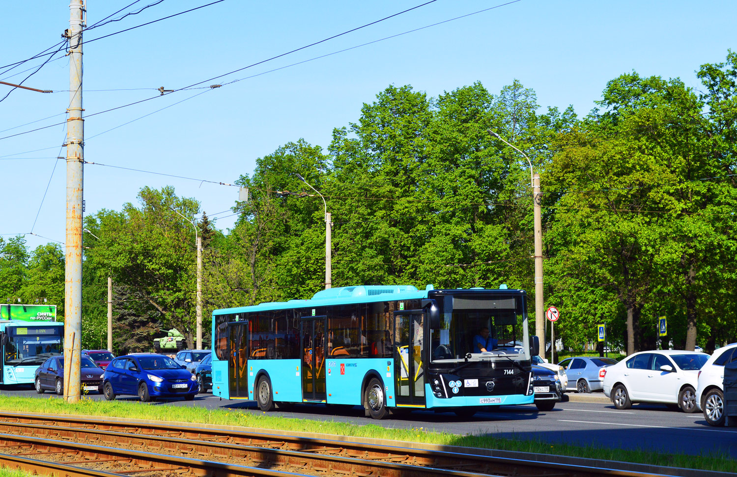 Санкт-Петербург, ЛиАЗ-5292.65 № 7144