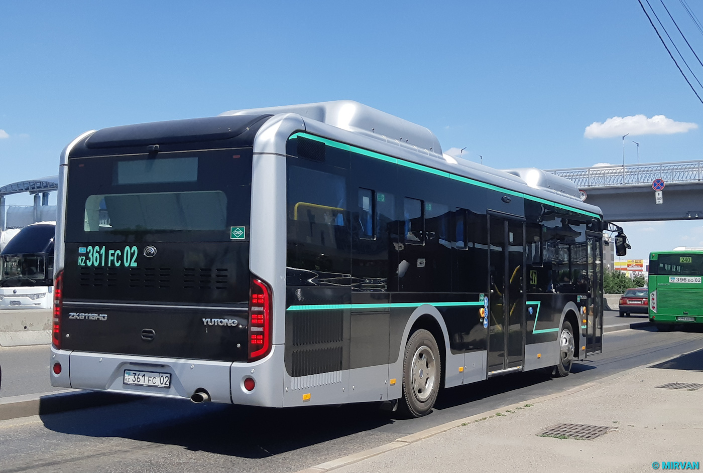 Алматы, Yutong ZK6116HG (QazTehna) № 361 FC 02