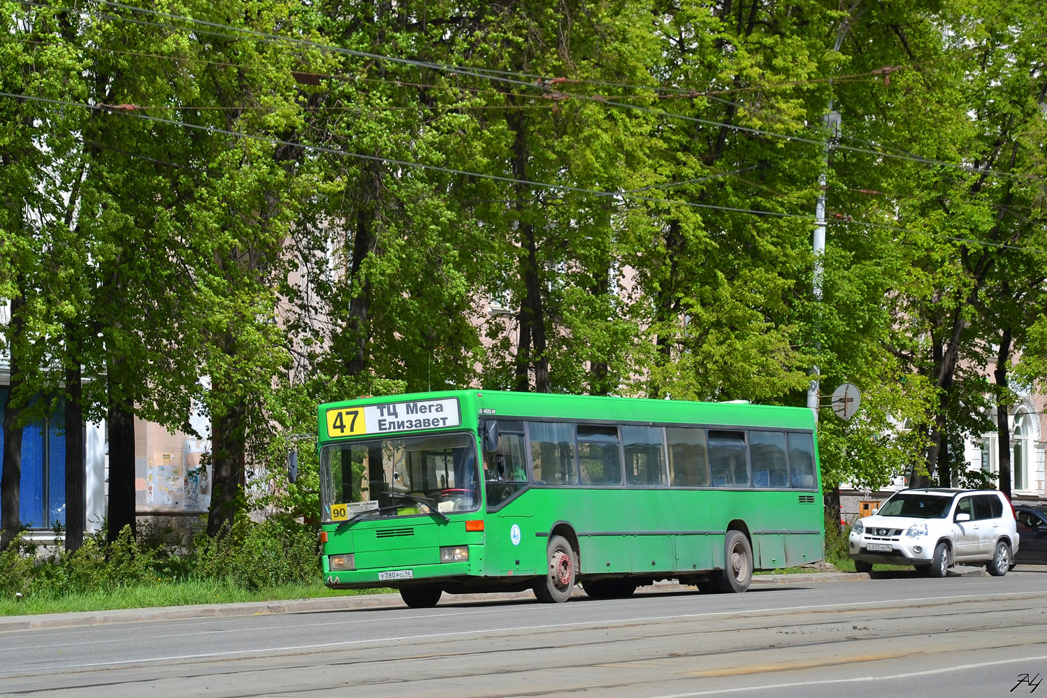 Свердловская область, Mercedes-Benz O405N № У 780 РО 96