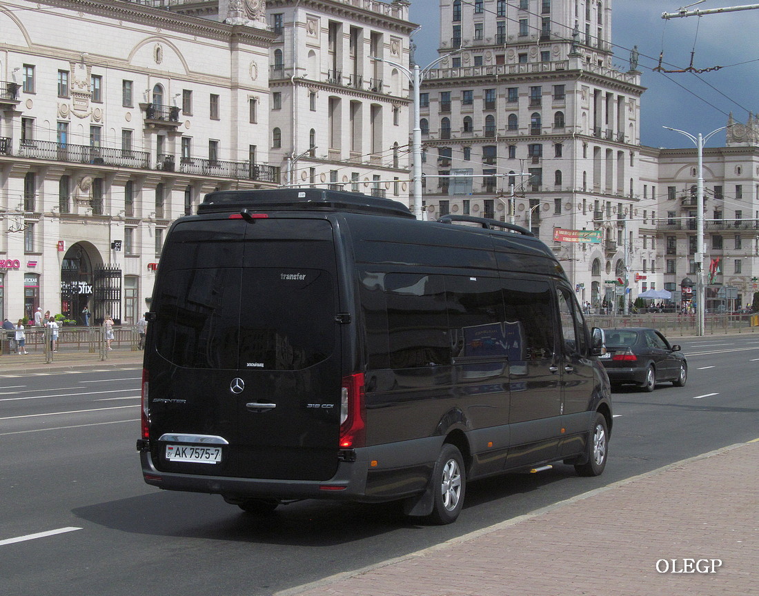 Минск, Mercedes-Benz Sprinter W907 316CDI № АК 7575-7