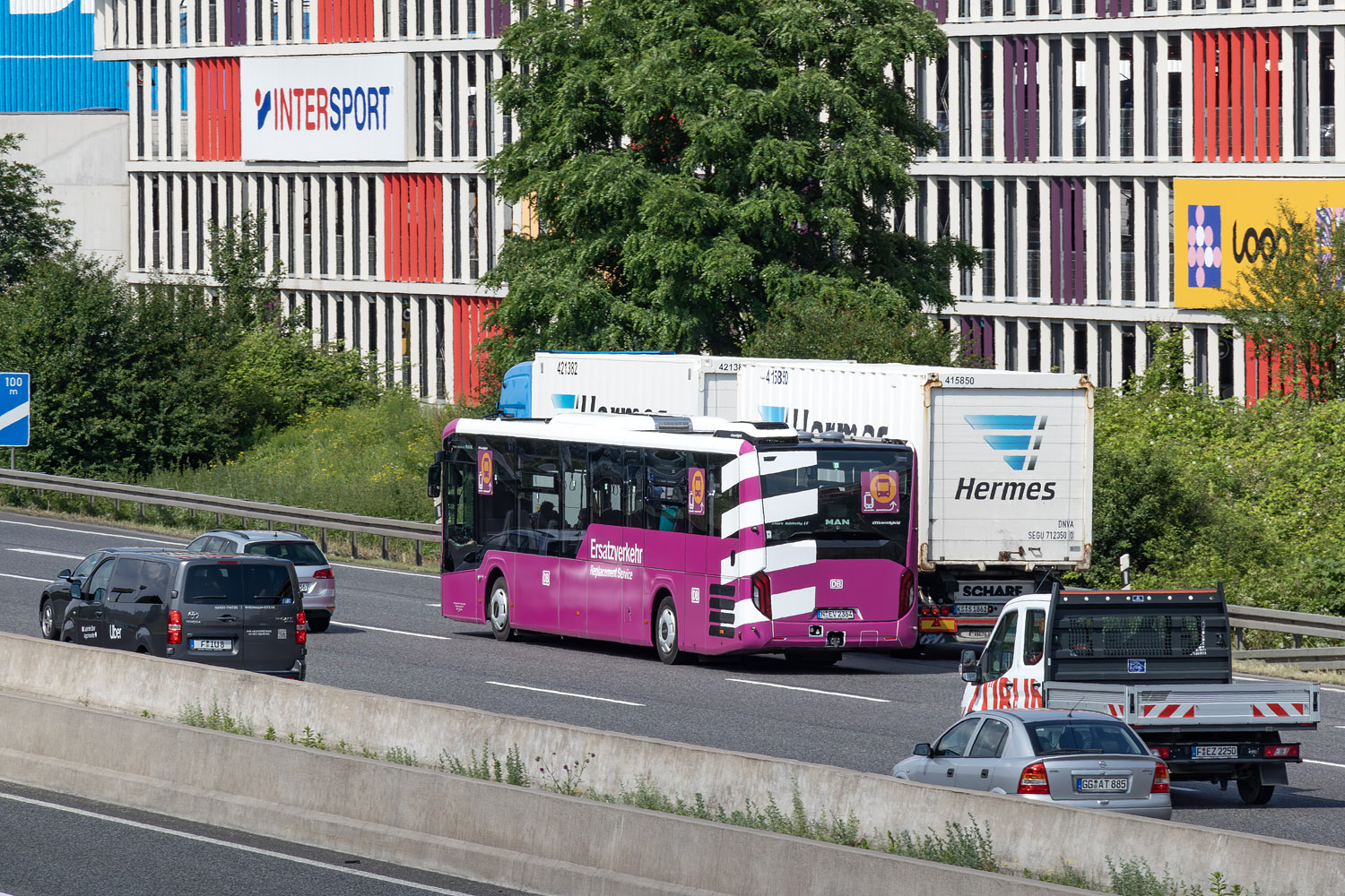 Бавария, MAN 43C Lion's Intercity LE 13 LEÜ360 EfficientHybrid № N-EV 2364