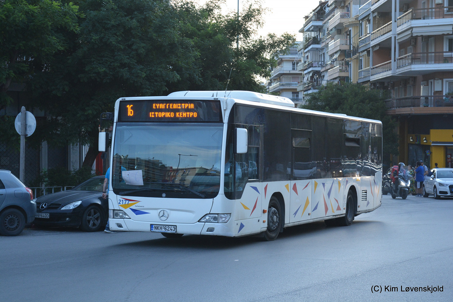 Греция, Mercedes-Benz O530 Citaro facelift № 2177