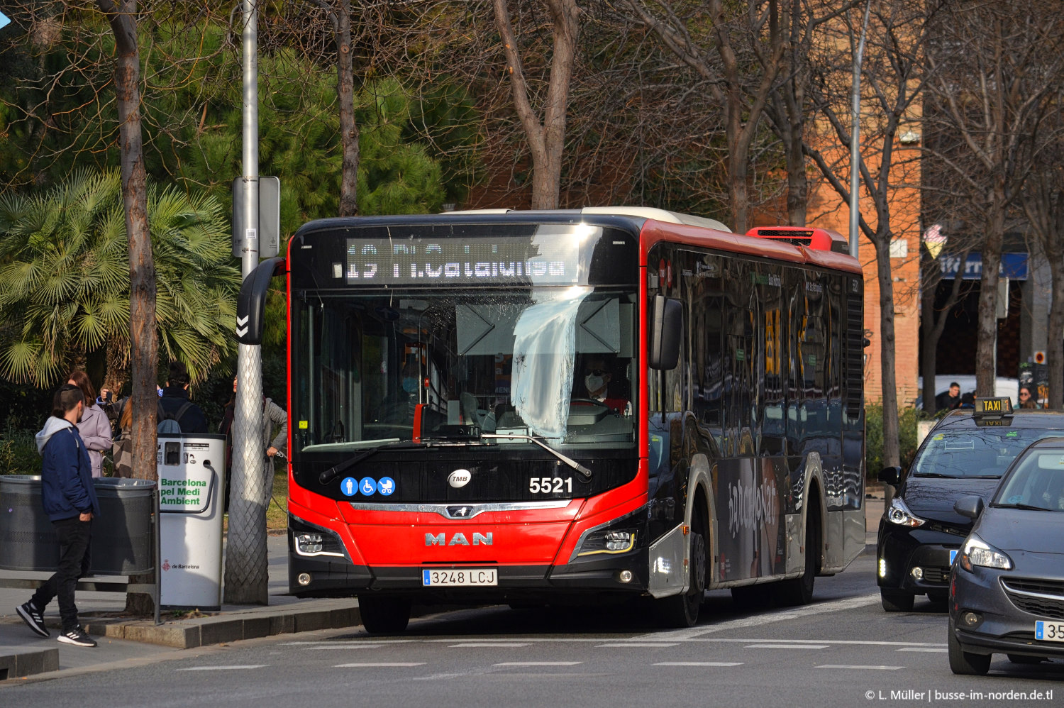 Испания, MAN 12C Lion's City 12 NL280 EfficientHybrid № 5521