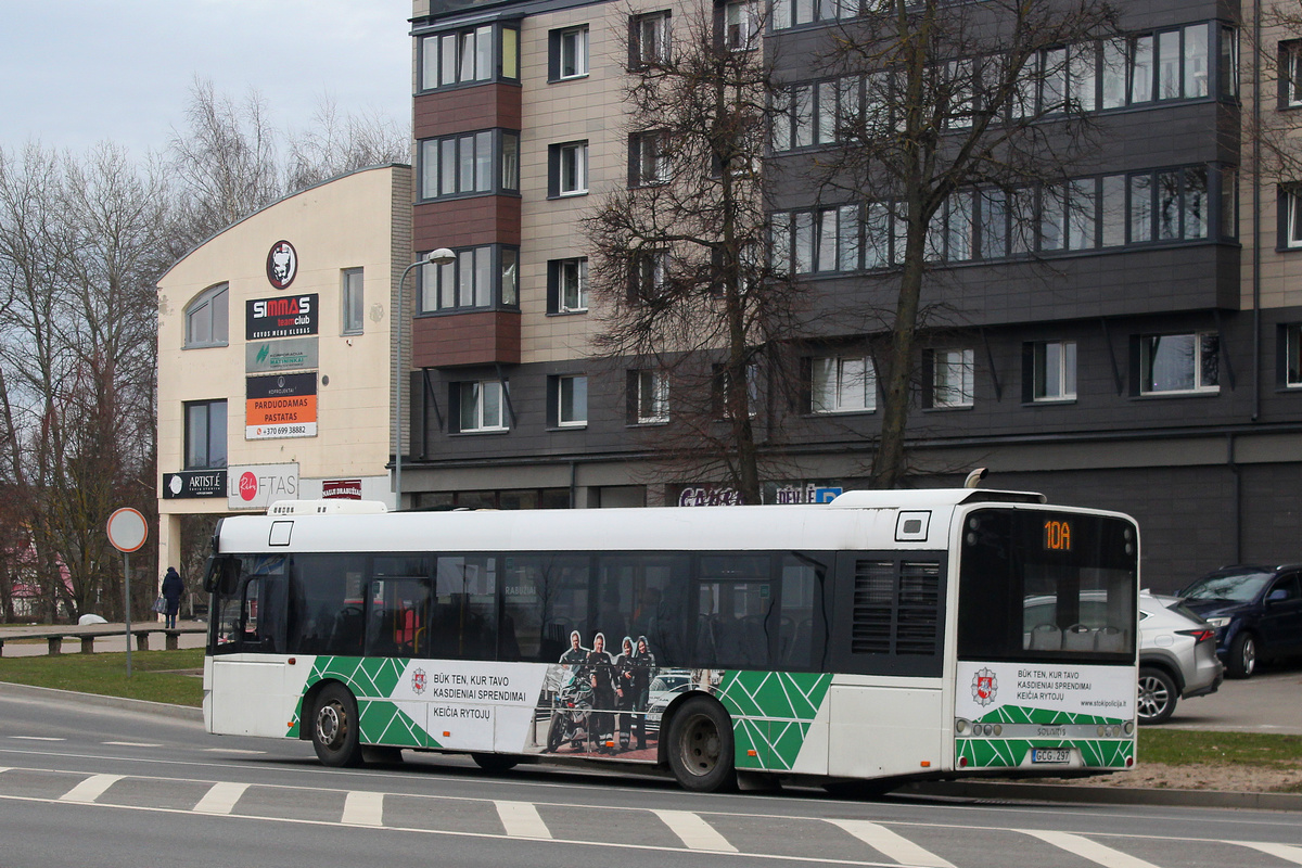 Літва, Solaris Urbino III 12 hybrid № 2189
