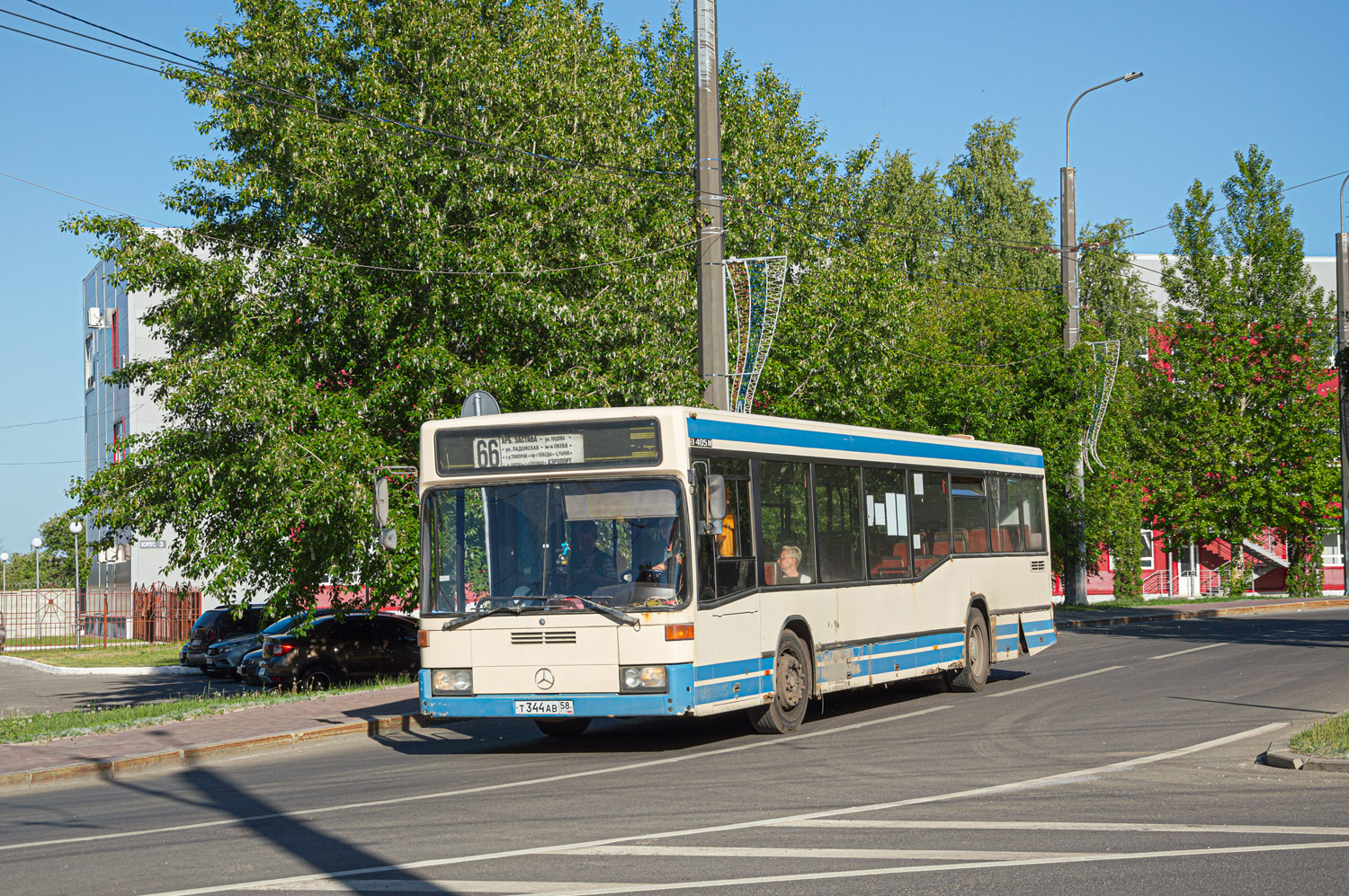 Пензенская область, Mercedes-Benz O405N2 № Т 344 АВ 58