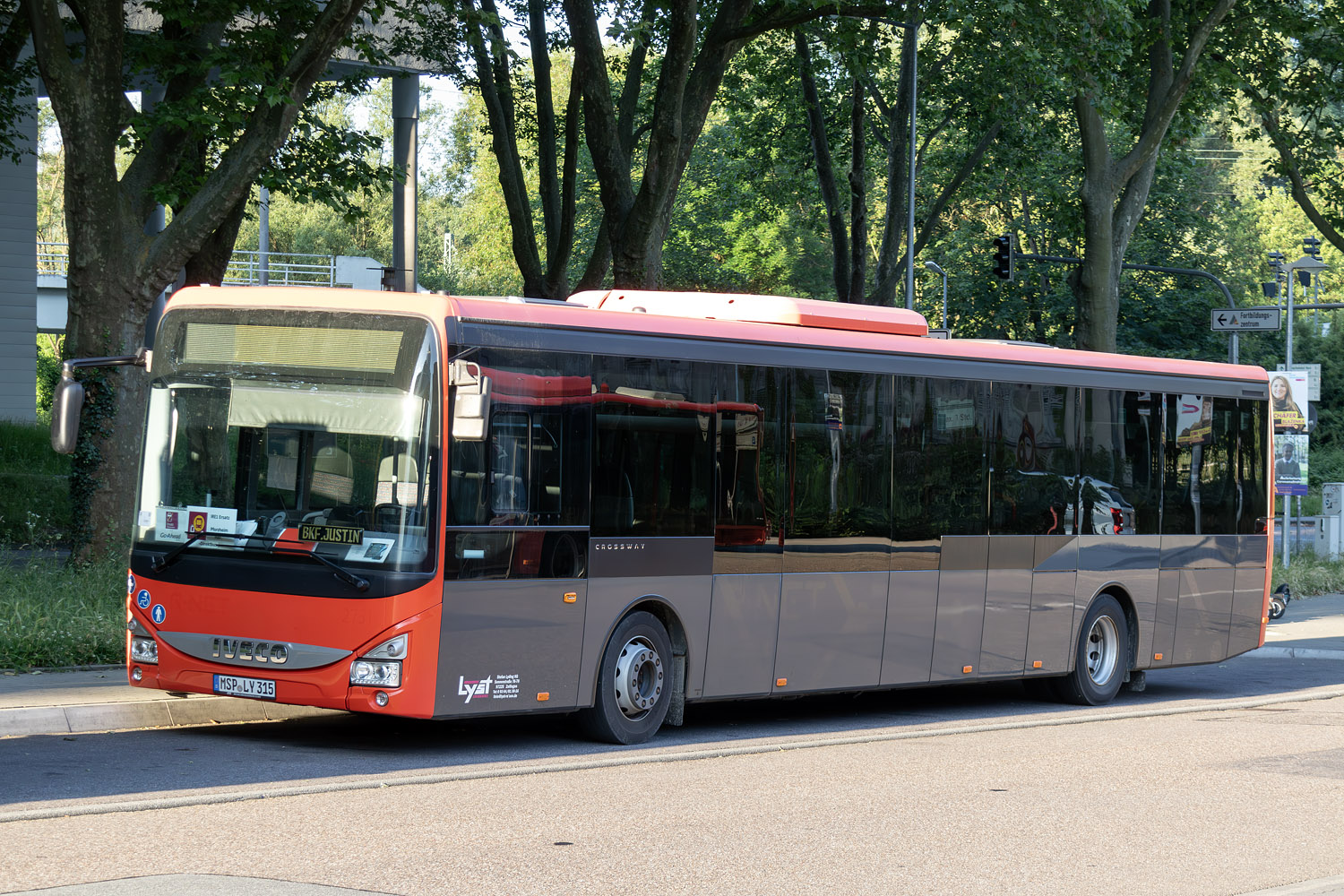 Bavaria, IVECO Crossway LE CITY 13M # MSP-LY 315