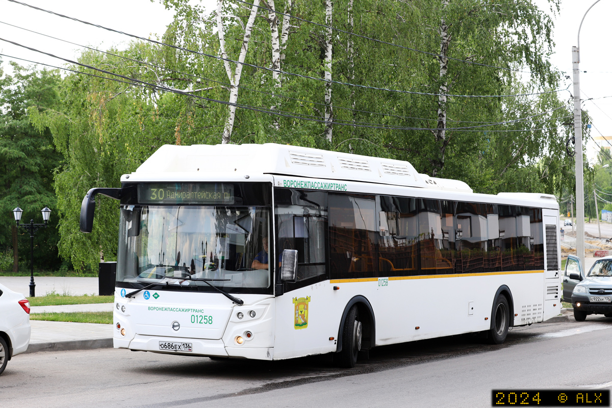 Воронежская область, ЛиАЗ-5292.67 (CNG) № 01258