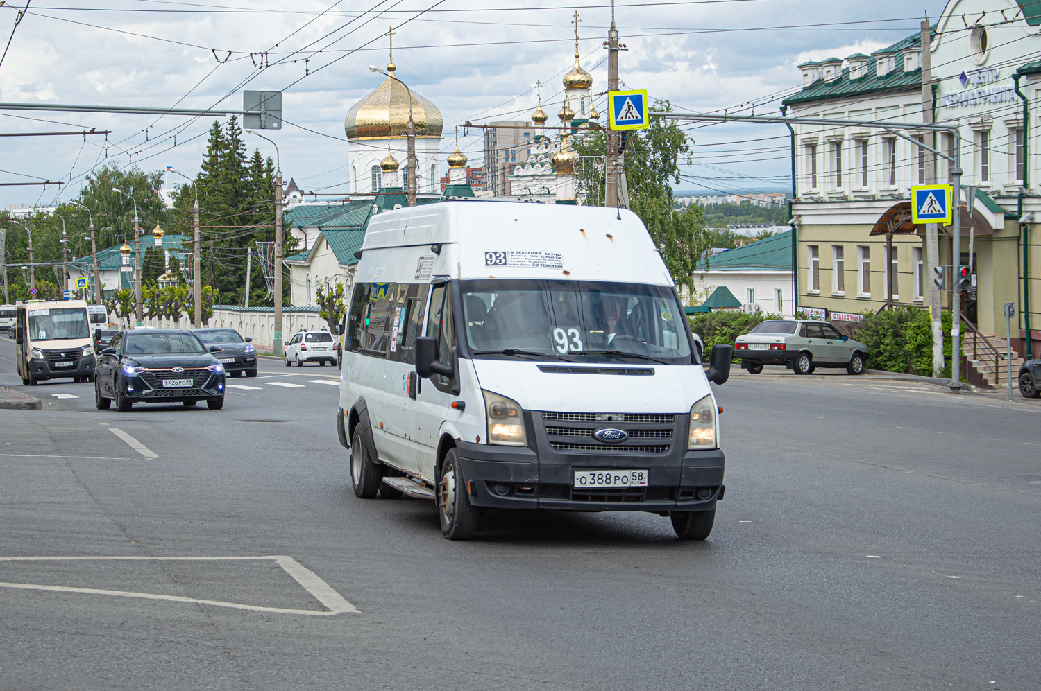 Пензенская область, Нижегородец-222709  (Ford Transit) № О 388 РО 58