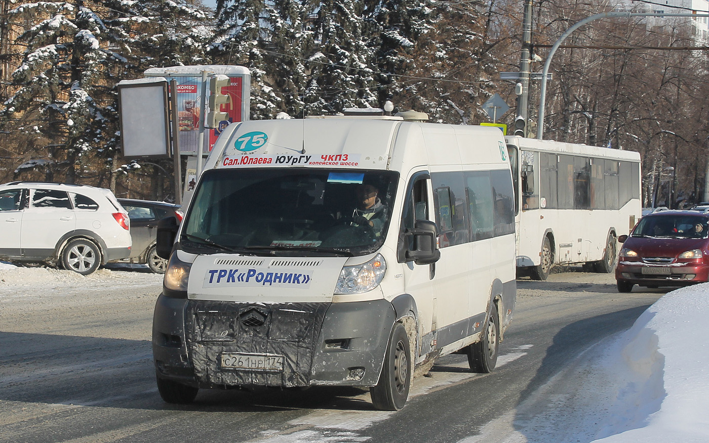 Челябинская область, Авто Вектор 454222 (Citroёn Jumper) № С 261 НР 174