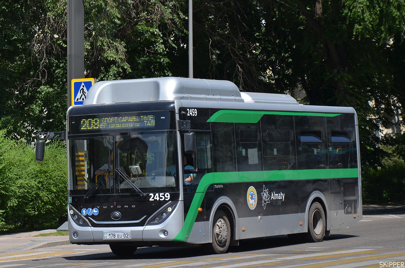 Алматы, Yutong ZK6890HGQ (QazTehna) № 2459