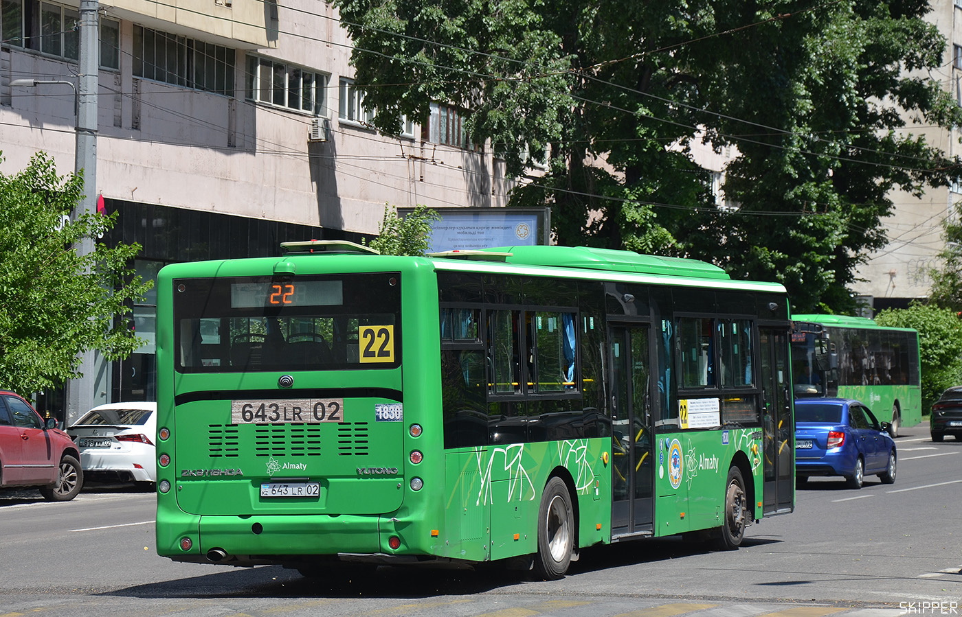 Алматы, Yutong ZK6118HGA № 1830