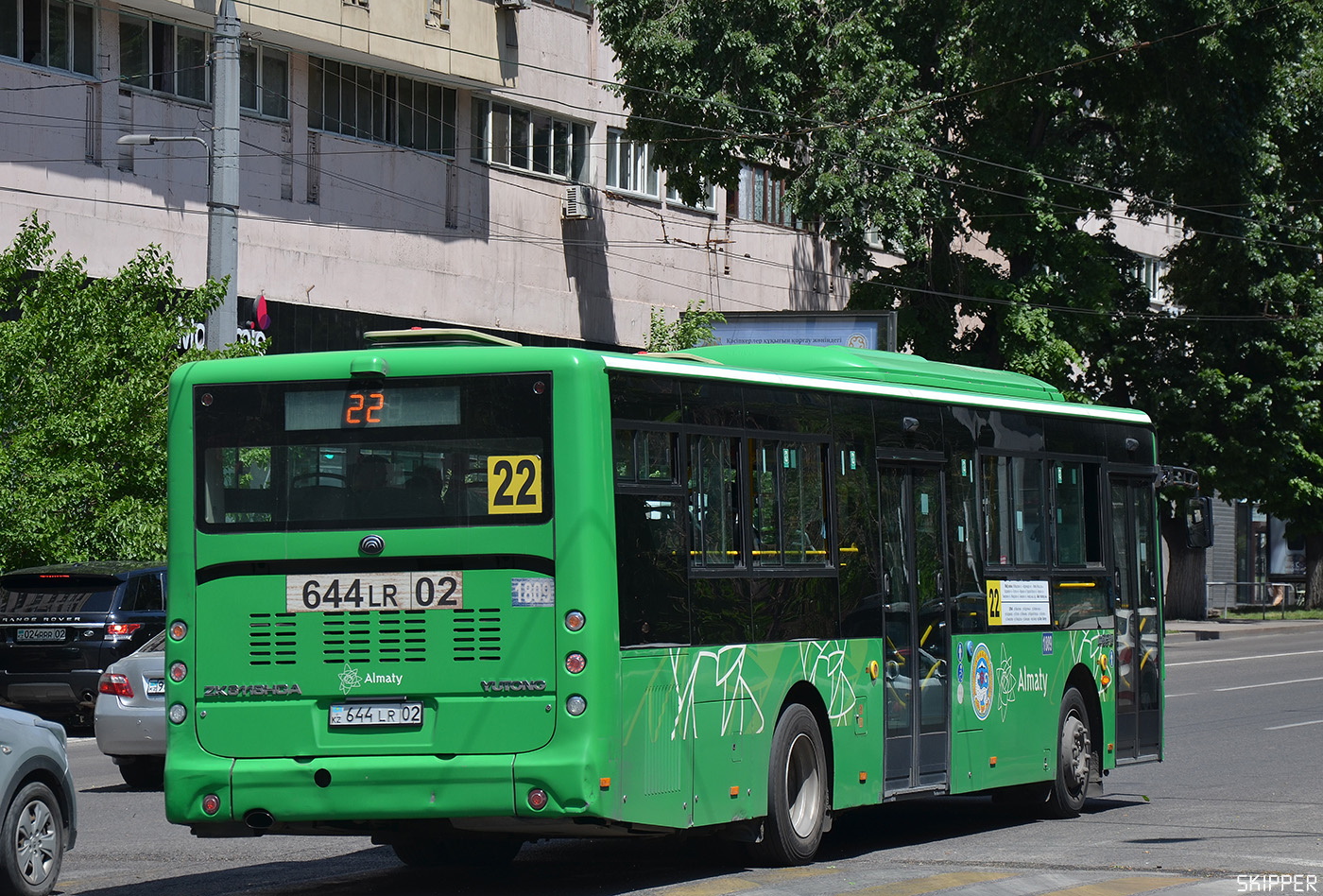 Алматы, Yutong ZK6118HGA № 1809