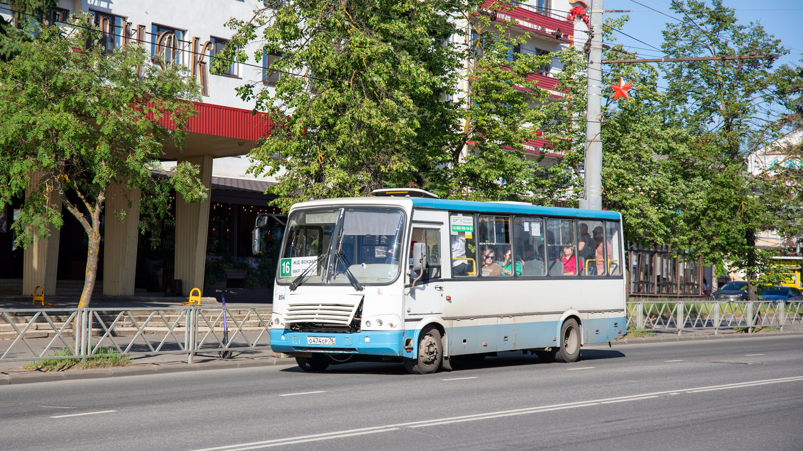 Ярославская область, ПАЗ-320412-14 № О 474 СР 76