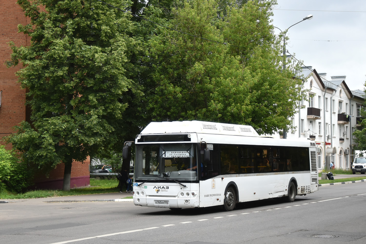 Московская область, ЛиАЗ-5292.67 (CNG) № Е 765 АН 550