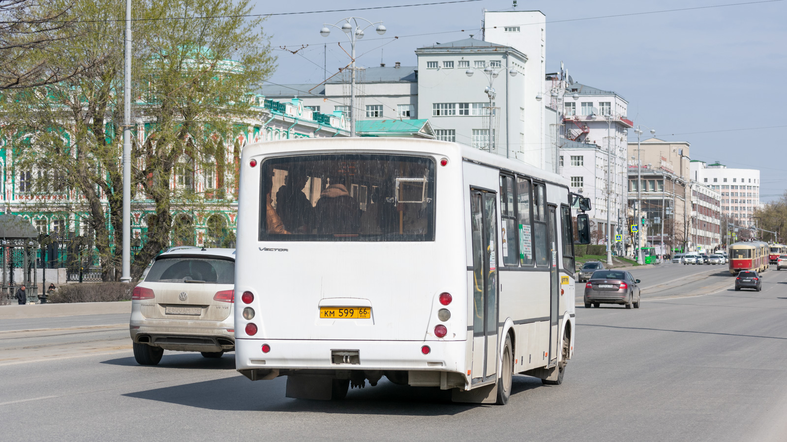 Свердловская область, ПАЗ-320414-05 "Вектор" (1-2) № КМ 599 66