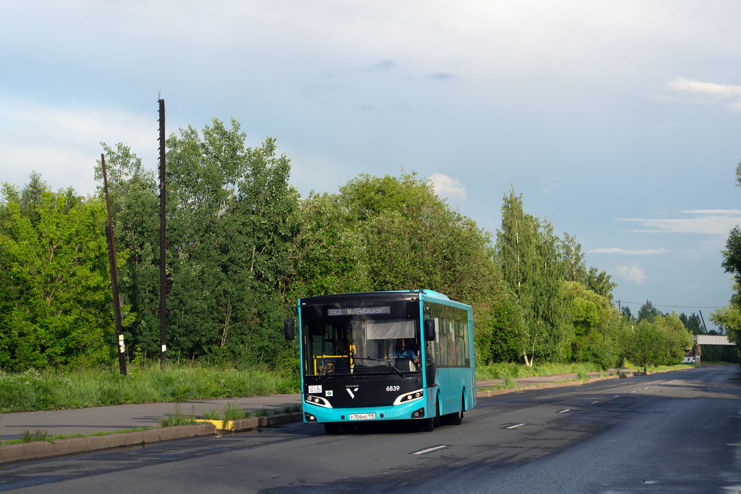 Санкт-Петербург, Volgabus-4298.G4 (LNG) № 6839