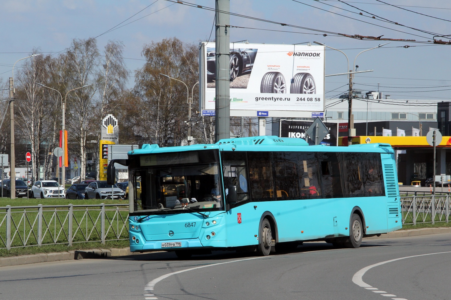 Sankt Petersburg, LiAZ-5292.65 Nr. 6847