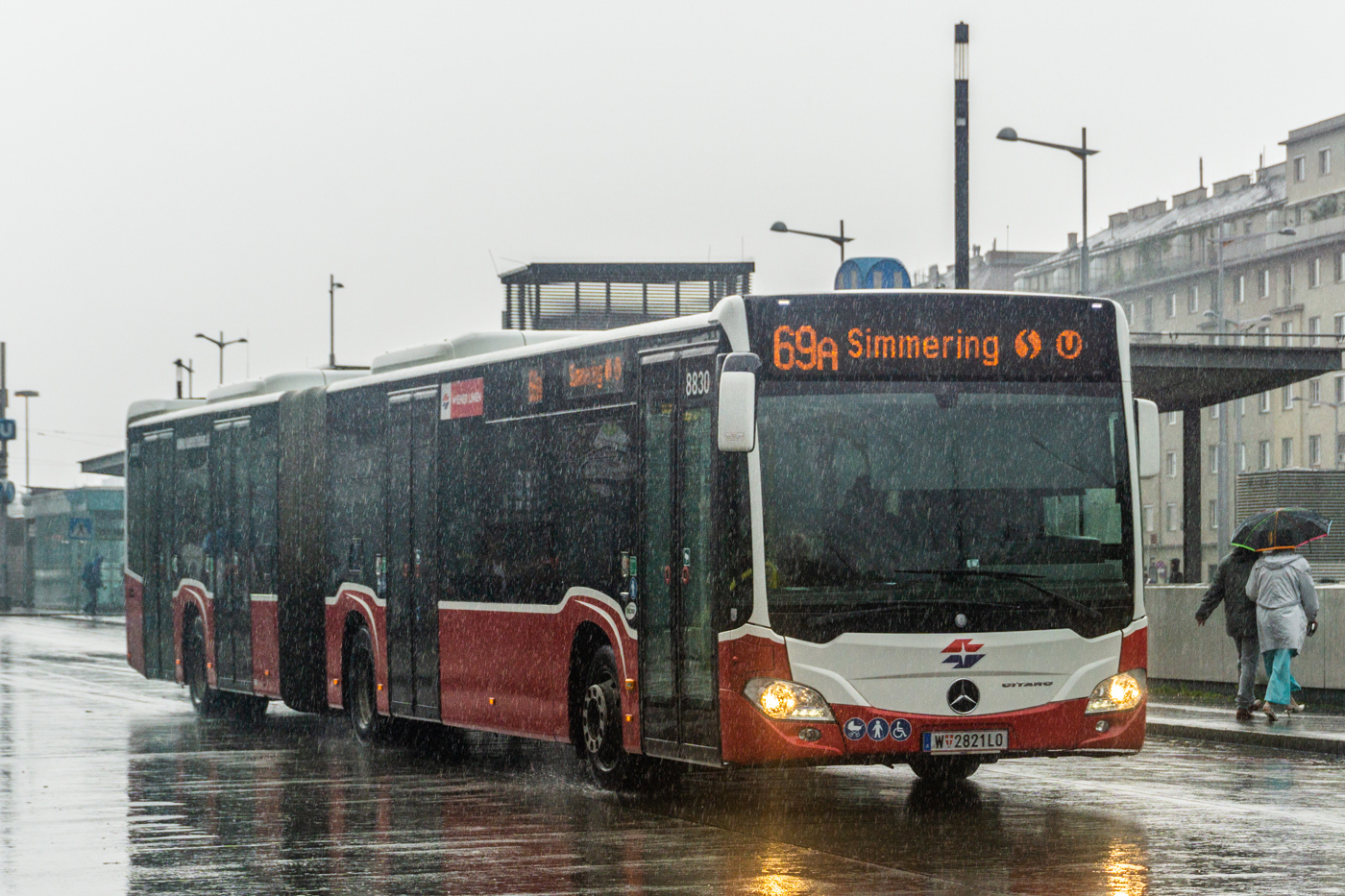 Австрия, Mercedes-Benz Citaro C2 G № 8830